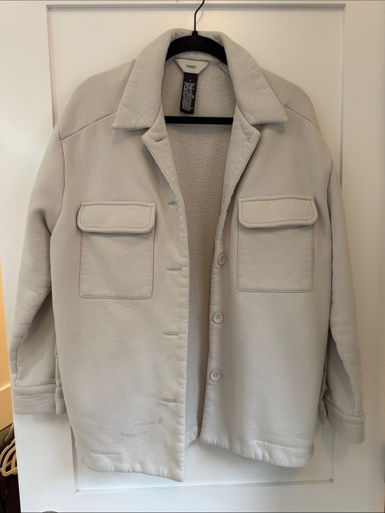 Vuori Jackets & Blazers - Vuori Light Gray Overshirt Jacket